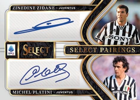 Panini Select soccer シャビ チャビ　ツインオート 1of1 2025-26 Panini Select Serie A Soccer - Hobby - 2 Box Break #1 - Random