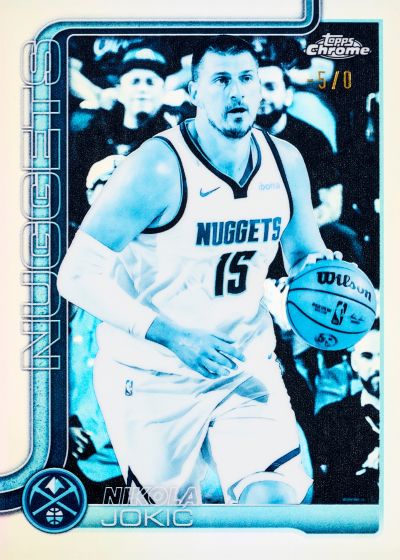 2025-26 Topps Chrome Basketball Hobby 6-Box