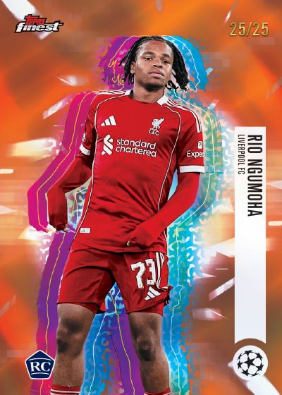 2025-26 Topps Finest UEFA Club Competitions - Hobby - 2-Box Break
