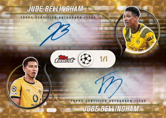 2025-26 Topps Finest UEFA Club Competitions - Hobby - 2-Box Break