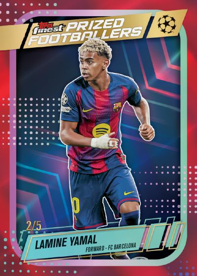 2025-26 Topps Finest UEFA Club Competitions - Hobby - 2-Box Break