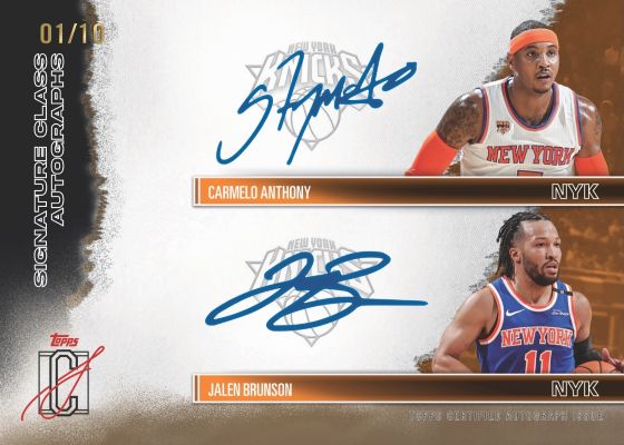 2025-26 Topps Signature Class Basketball- Hobby - 2-Box Break