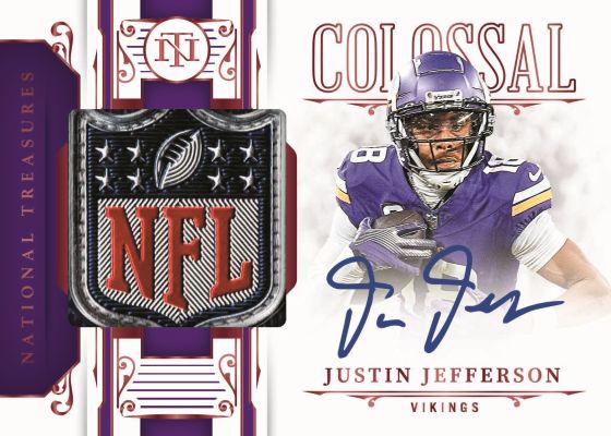 2025 Panini National Treasures Football Single Box