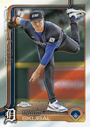 2025 Topps Chrome Baseball 7-Pack Blaster Box