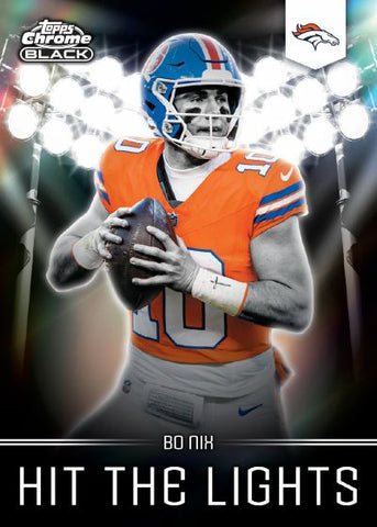 2025 Topps Chrome Black NFL Football - Hobby - 2-Box Break #2 - 2 Guaranteed Cards