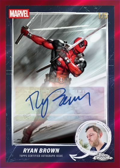 2025 Topps Chrome Deadpool - Value - 10-Box Break