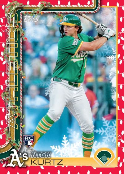 2025 Topps Holiday Baseball Mega 20-Box Full Case