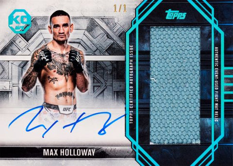 2025 Topps Knockout UFC Hobby 2-Box #1 Random Weight Class/Division