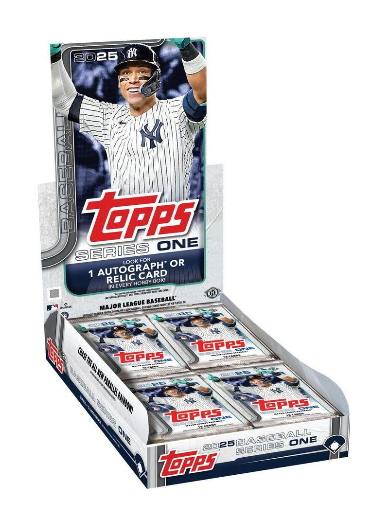 2025 Topps Series 1 Baseball Hobby Box (Pre-Order)