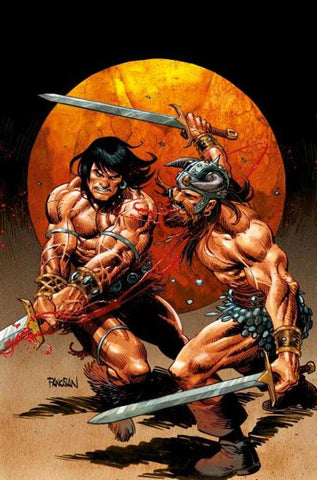 Conan The Barbarian #22 Cover E Dan Panosian Virgin Foil Variant (Mature)