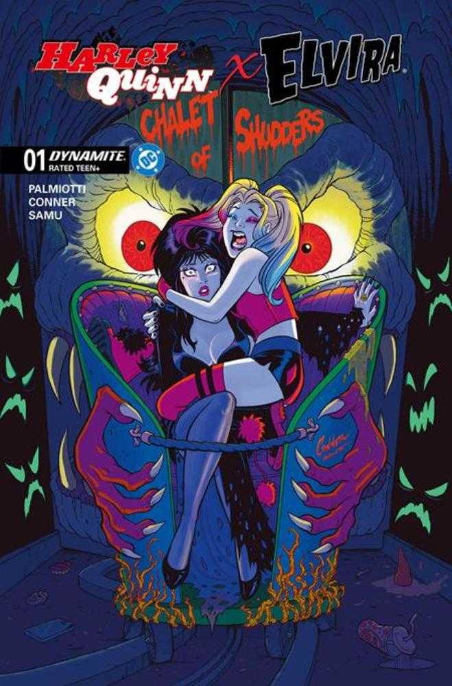 Harley Quinn X Elvira