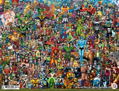 New History Of The DC Universe #3 (Of 4) Cover D Scott Koblish Legacy Wraparound Card Stock Variant