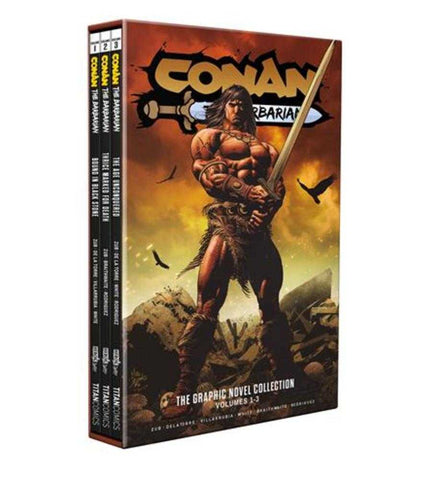 Conan The Barbarian TPB Volume 01 03 Slipcase Set Regular Edition Mike Deodato (Mature)