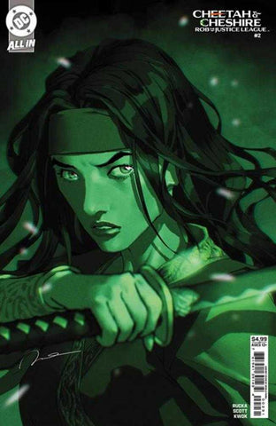 Cheetah And Cheshire Rob The Justice League #2 (Of 6) Cover B Gerald Parel Card Stock Variant
