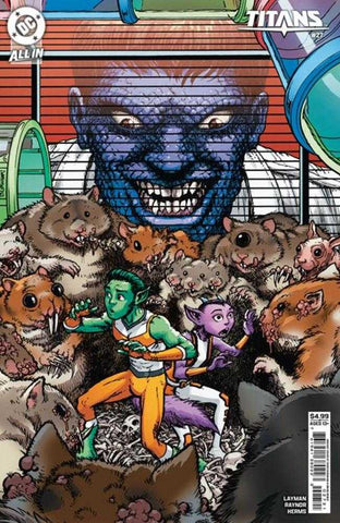 Titans #27 Cover B Chris Burnham Card Stock Variant