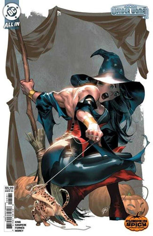 Wonder Woman #25 Cover E Yasmine Putri Pumpkin Spicy Card Stock Variant