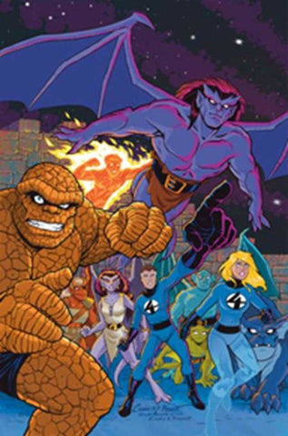 Gargoyles X Fantastic Four #1 Cover H 1 in 25 Amanda Conner Full Art Variant