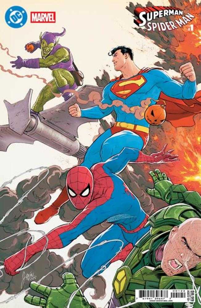 DC Marvel Superman Spider-Man