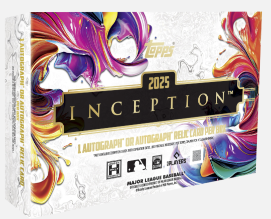2025 Topps Inception Baseball Hobby Box