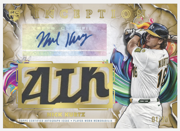 2025 Topps Inception Baseball Hobby Box