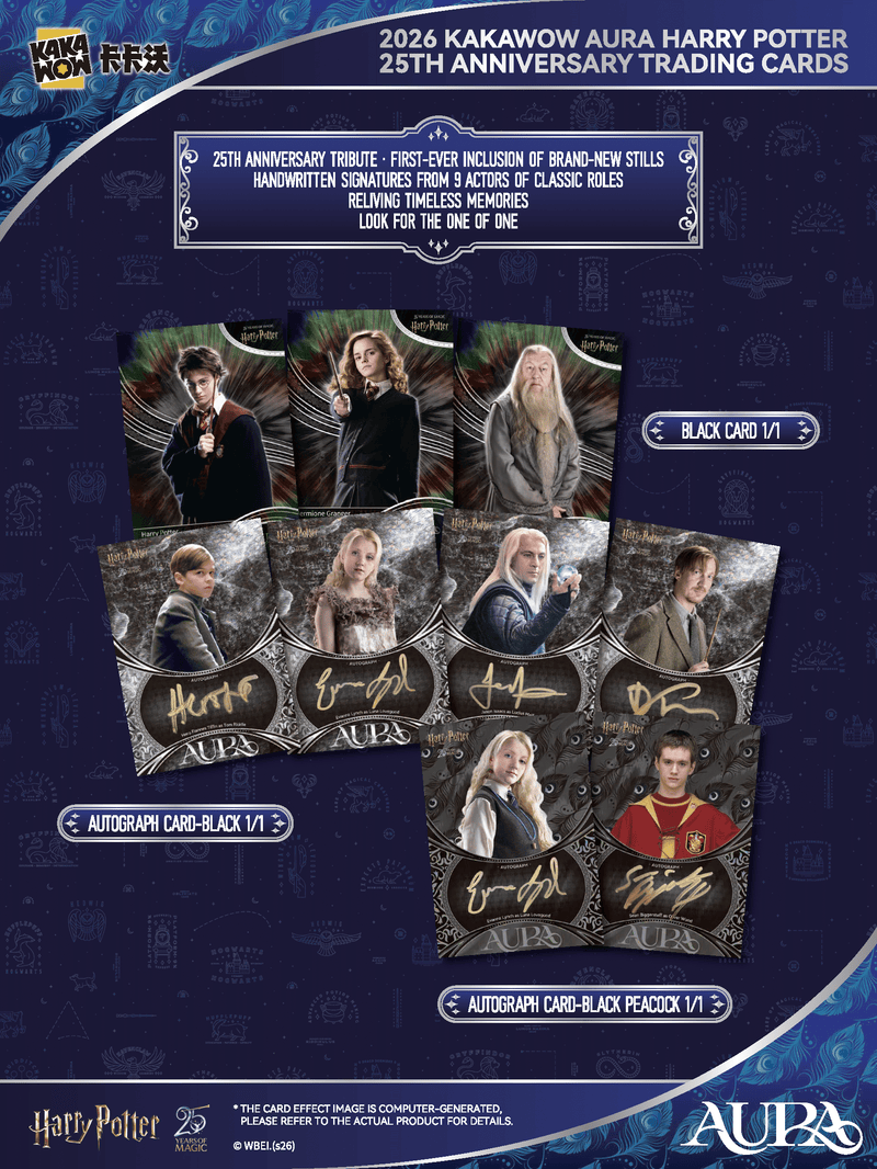 2026 Kakawow Aura Harry Potter - Hobby - 2-Box Break #2 - Random Lette
