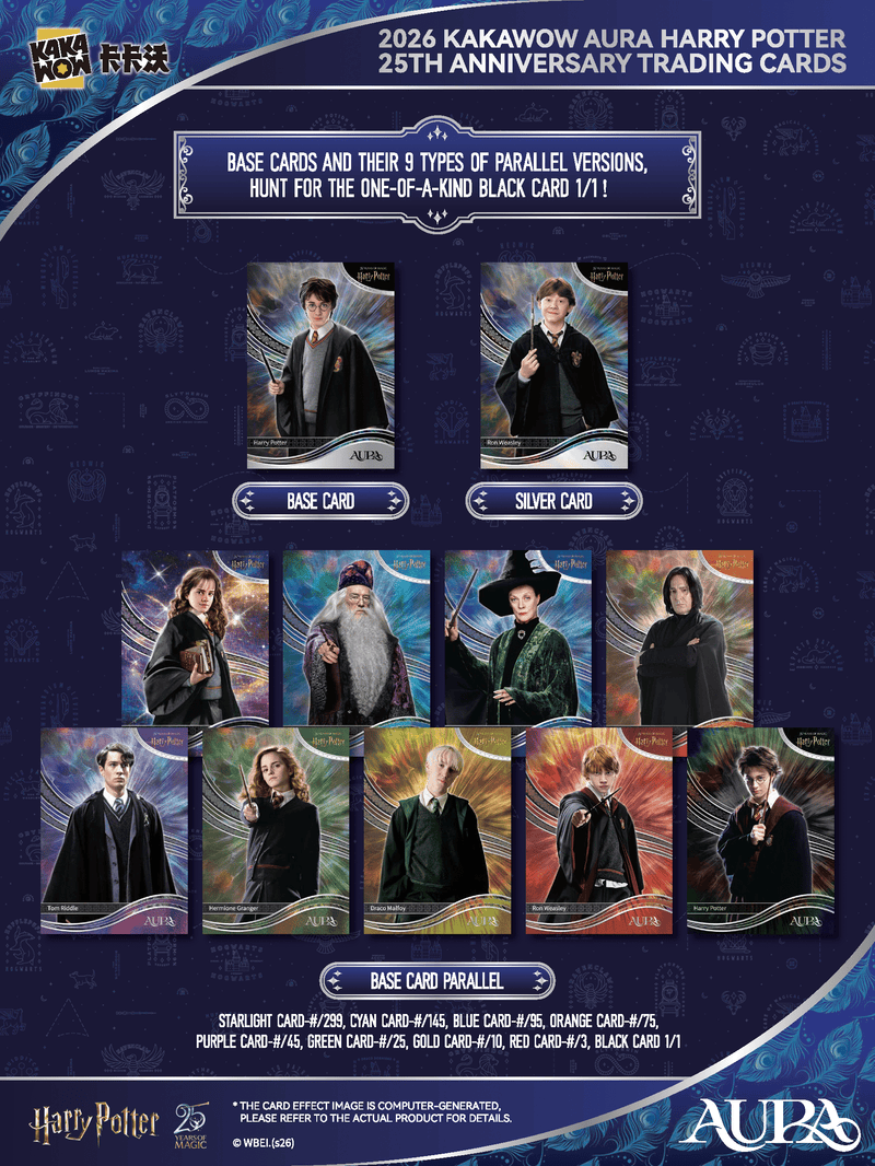 2026 Kakawow Aura Harry Potter - Hobby - 2-Box Break #9- Random Letter