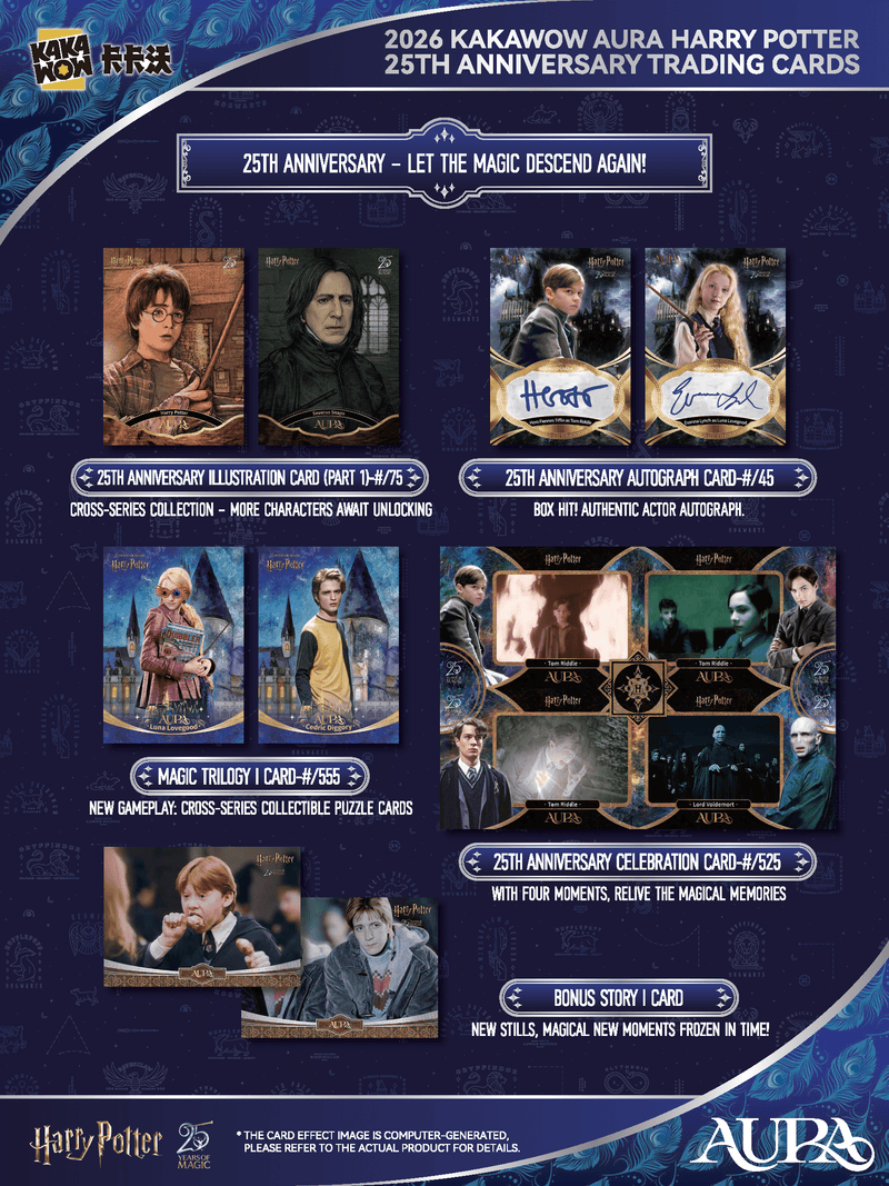 2026 Kakawow Aura Harry Potter - Hobby - 2-Box Break