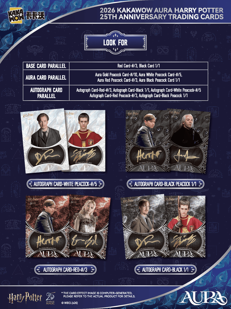 2026 Kakawow Aura Harry Potter - Hobby - 2-Box Break #9- Random Letter