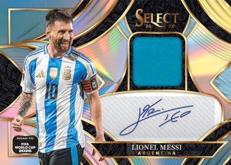 2025-26 Panini Select Road To FIFA World Cup - Hobby - 2-Box Break