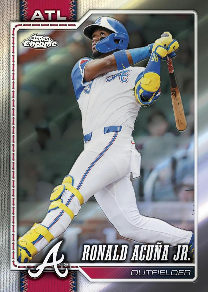 2026 Topps Chrome Baseball Blaster Box (Presell)