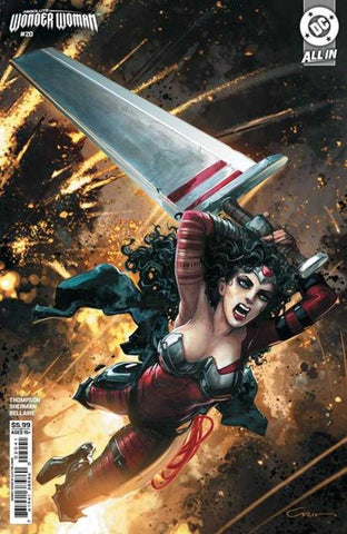 Absolute Wonder Woman #20 Cover D Clayton Crain Card Stock Variant