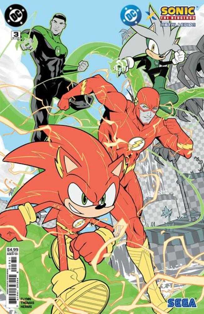 DC X Sonic The Hedgehog The Metal Legion