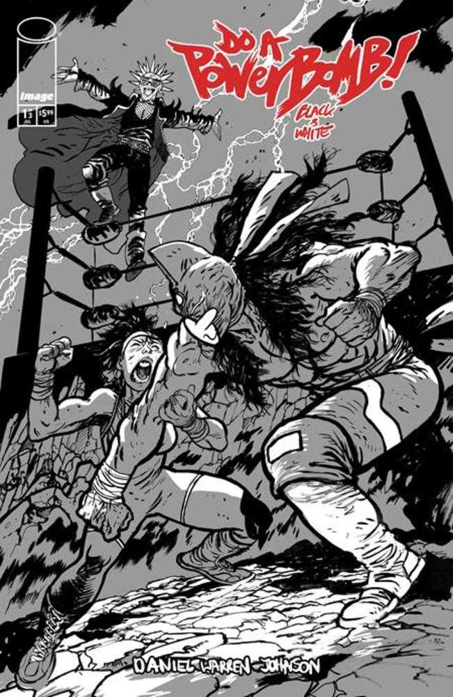 Do A Powerbomb Black And White