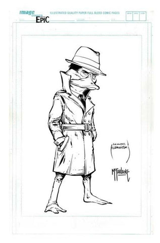 Something Epic #13 Cover B Szymon Kudranski & Todd McFarlane Raw Art Variant