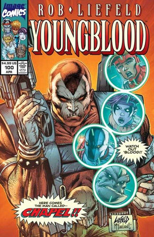 Youngblood #100 Cover N Rob Liefeld & Todd McFarlane Variant