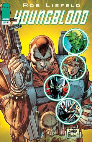 Youngblood #100 Cover O Rob Liefeld & Todd McFarlane Image Variant