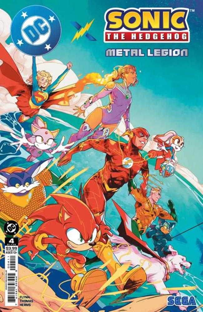 DC X Sonic The Hedgehog Metal Legion
