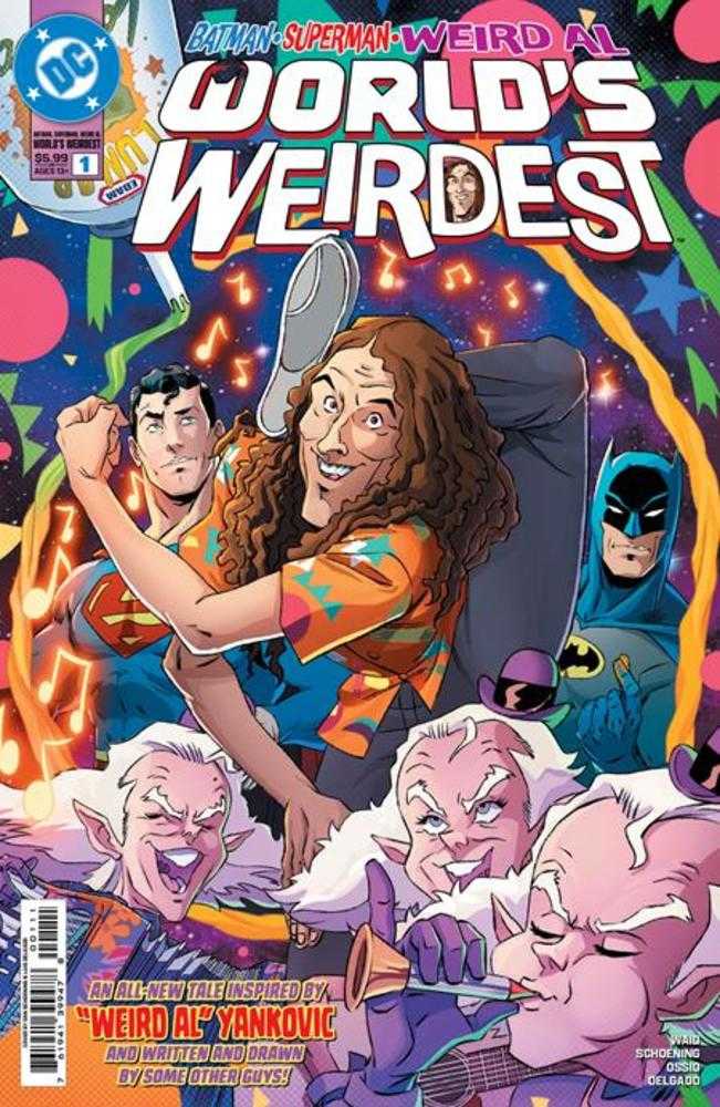 Batman Superman Weird Al Worlds Weirdest
