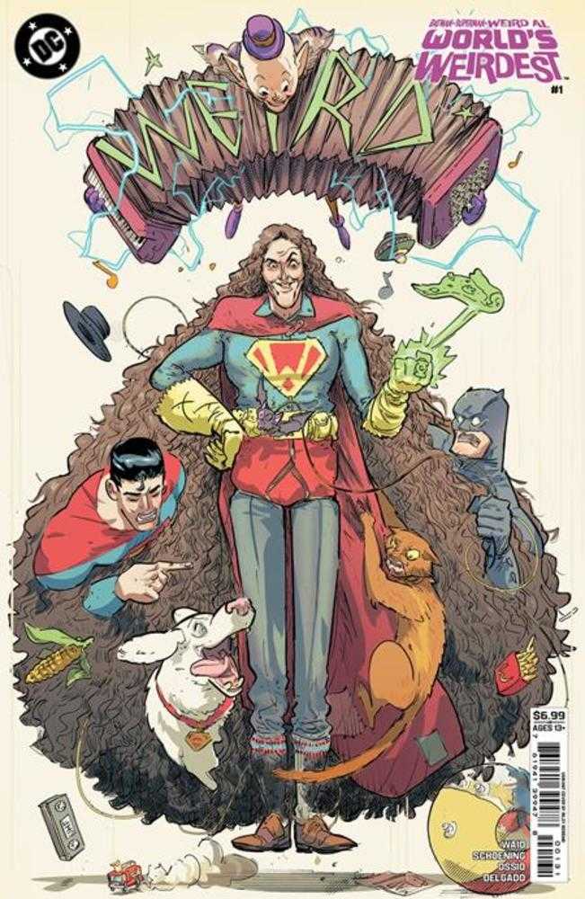 Batman Superman Weird Al Worlds Weirdest