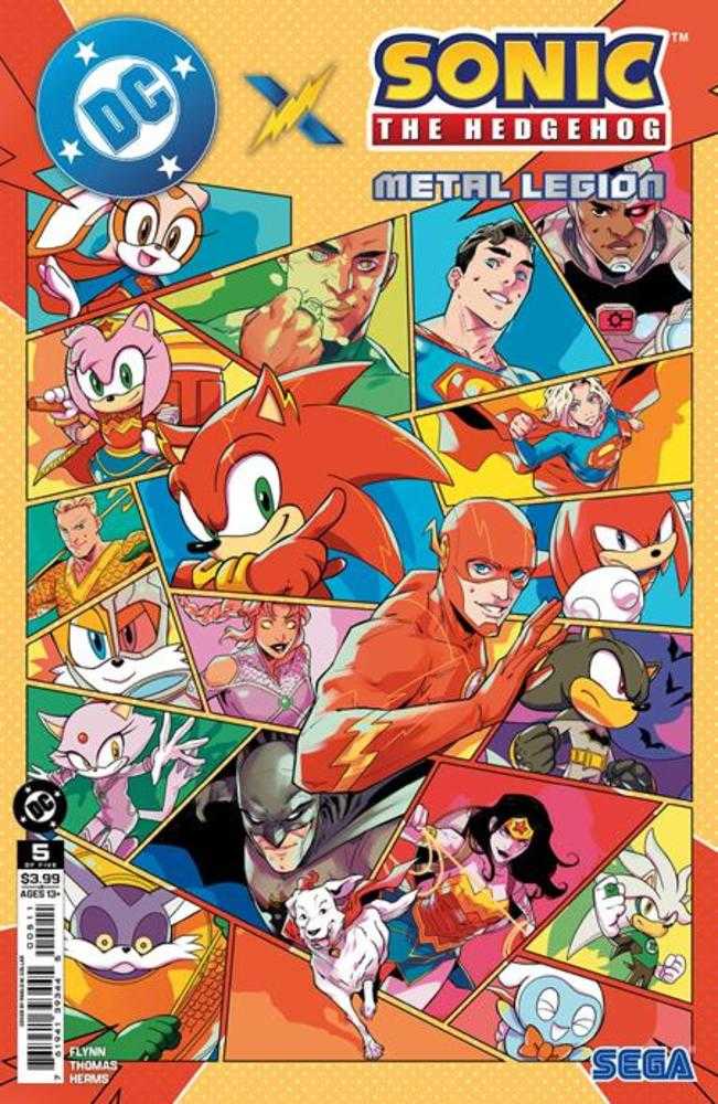 DC X Sonic The Hedgehog Metal Legion