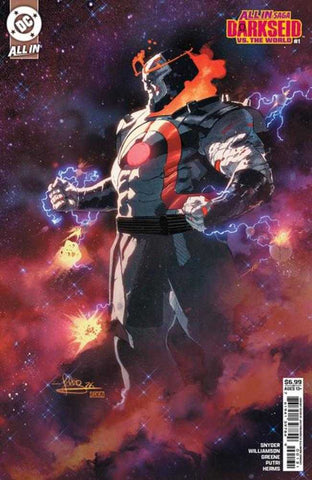 DC All In Saga Darkseid vs The World #1 (One Shot) Cover C Javi Fernandez Card Stock Variant