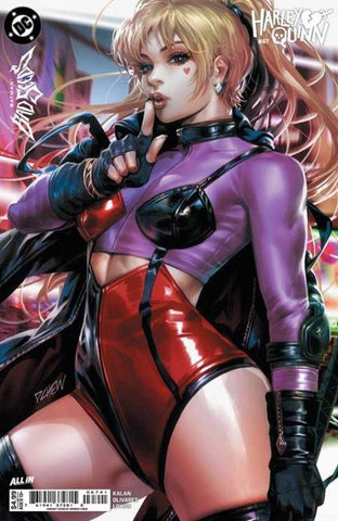 Harley Quinn #67 Cover D Derrick Chew Card Stock Variant (Batman Bad Seeds)