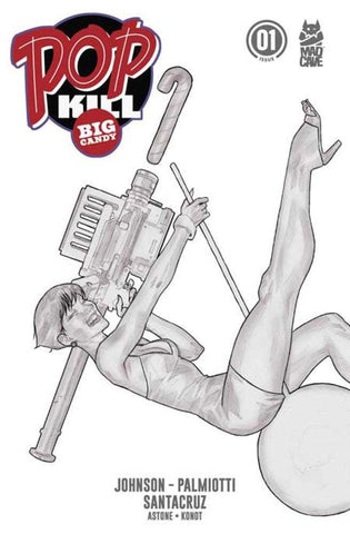 Pop Kill Big Candy #1 (Of 4) Cover J Inc 1:20 Ben Caldwell Pencil Variant (Mature)