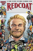 Redcoat #21 Cover B Bryan Hitch & Brad Anderson Geiger #25 Anniversary Variant