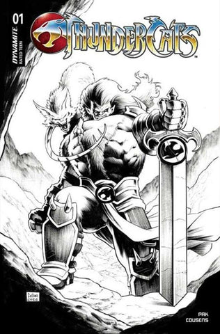 Thundercats (2026) #1 Cover S Inc 1:7 Daniele Cellini Line Art Variant
