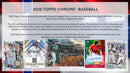 2026 Topps Chrome Baseball Blaster Box (Presell)