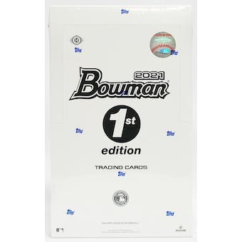 2021 Bowman 1st Edition Baseball Hobby Box