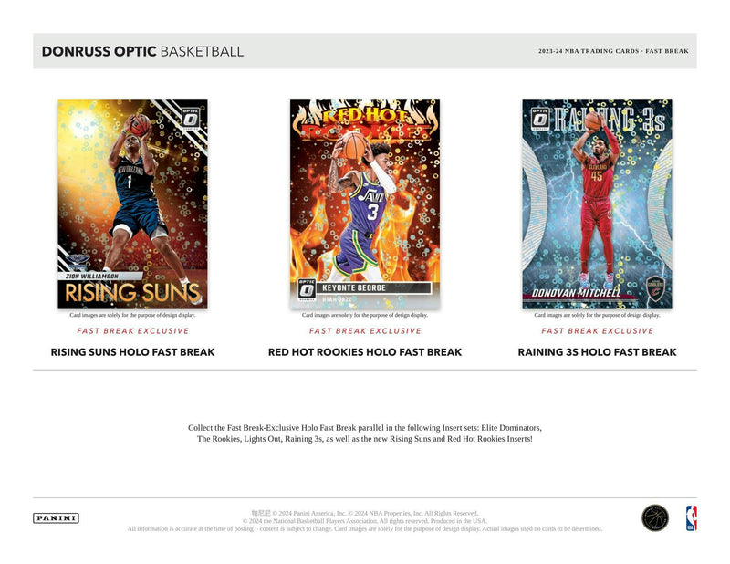 2023/24 Panini Donruss Optic Basketball Fast Break Box