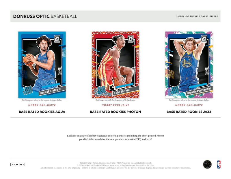 2023/24 Panini Donruss Optic Basketball Hobby Box