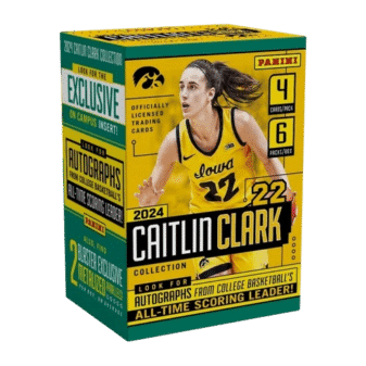 2024 Panini Caitlin Clark Collection Basketball 6-Pack Blaster Box (Green)